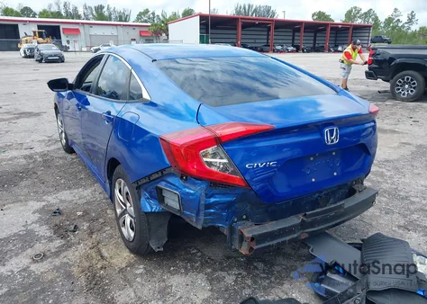 2018 Honda Civic Lx из США, поврежденный, VIN 19XFC2F58JE006749